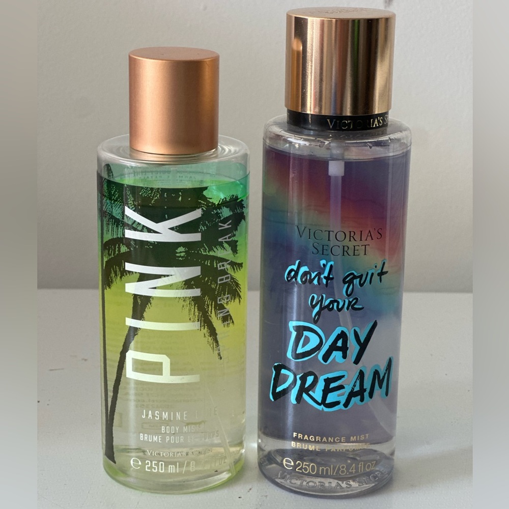 Rare & Discontinued Set Victoria's Secret Day Dream Mist & Pink Spring Break